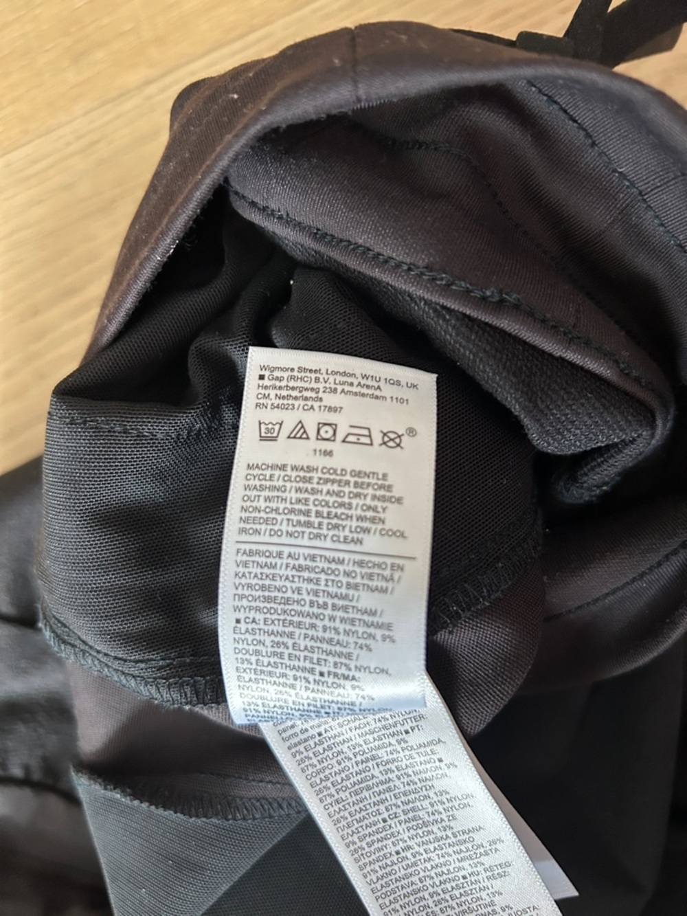 Athleta Black Women's Track Joggers with Zip Pockets - Picture 11 of 13